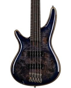 Ibanez SR2605L CBB Left Handed Electric Bass. Cerulean Blue Burst with Bag