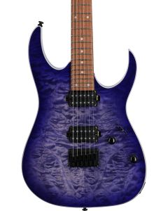 Ibanez RG421QM Electric Guitar Cerulean Blue Burst