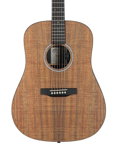 Martin D-X1EL Acoustic Electric Guitar. Left Handed HPL Koa/Koa w/SS