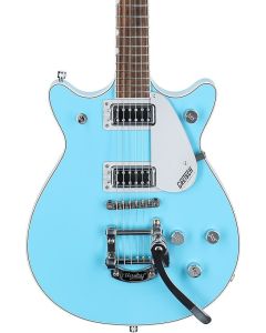 Gretsch G5232T Electromatic Double Jet Guitar FT with Bigsby, Laurel Fingerboard, Kailani Blue TGF33