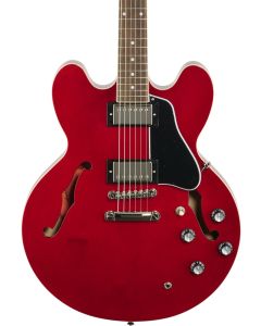 Epiphone ES-335 Figured Semi-Hollowbody Electric Guitar Cherry with Laurel Fingerboard