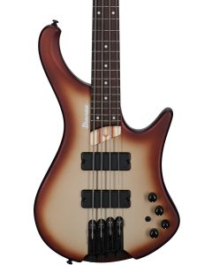 Ibanez Bass Workshop EHB600 Electric Bass Guitar - Charred Champagne Burst Matte