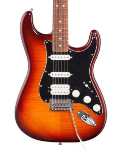 Fender Player Stratocaster HSS Electric Guitar Plus Top, Pau Ferro FB, Tobacco Sunburst