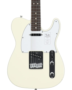 Fender Standard Telecaster Electric Guitar. Laurel Fingerboard, White Pickguard, Olympic White