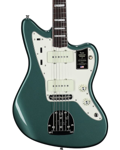 Fender American Vintage II 1966 Jazzmaster Electric Guitar. Rosewood Fingerboard, Sherwood Green Metallic TGF33