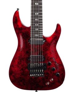 Schecter C-7 FR S Electric Guitar. Apocalypse Red Reign