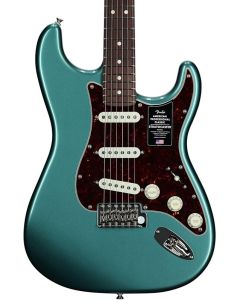 Fender American Professional Classic Stratocaster Electric Guitar Faded Sherwood Green Metallic