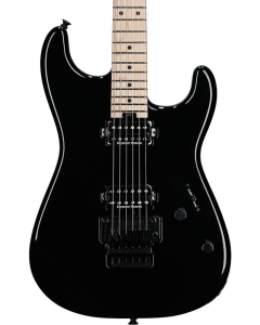 Charvel Pro-Mod San Dimas Style 1 HH FR MPL Electric Guitar. Maple Fingerboard, Gloss Black TGF33