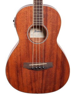 Ibanez PNB14E-OPN Parlor Acoustic/Electric Bass Open Pore Natural
