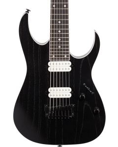 Ibanez RGR752AHBF WK Prestige 7 String Electric Guitar. Weathered Black with Case