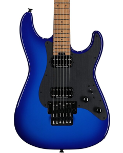 Charvel Pro-Mod Plus So-Cal Style 1 HH FR CM Electric Guitar. Caramelized Maple Fingerboard, Blue Burst TGF33