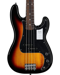 Fender Standard Precision Electric Bass. Laurel Fingerboard, Black Pickguard, 3-Color Sunburst TGF33