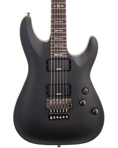 Schecter Demon-6 FR Electric Guitar. Aged Black Satin.  TGF33