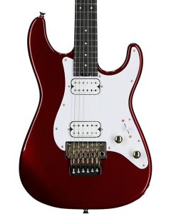 Charvel Pro-Mod Plus So-Cal SC1 Style 1 HH FR EB Electric Guitar. Ebony Fingerboard, Candy Apple Red TGF33
