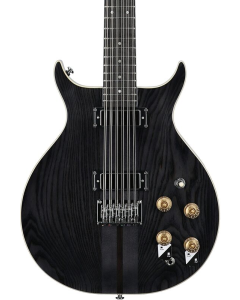 Washburn H12TB Wing Series Hawk 12-String Electric Guitar w/Gigbag. Trans Black