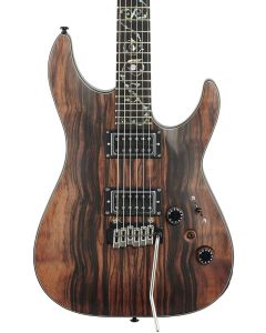 Schecter Guitar Research C-1 Exotic Tremelo Ebony Fingerboard Electric Guitar Natural.  TGF33