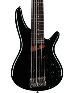 Ibanez SR3506 BK Prestige 6 String Electric Bass. Black with Case TGF33
