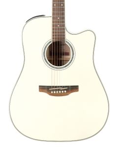 Takamine GD37CEPW Acoustic-Electric Guitar Pearl White