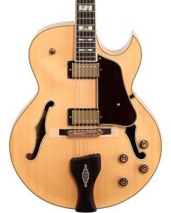 Ibanez LGB30 NT George Benson Signature Hollowbody Electric Guitar. Natural with Case TGF11