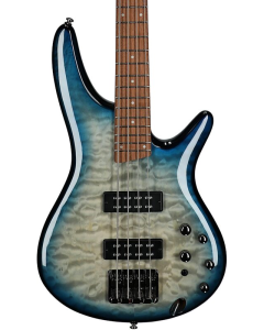 Ibanez SR400EQM-SCB Bass Quilted Maple Stained Cosmic Blue Starburst Jatoba Fretboard TGF33