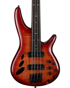 Ibanez SRD900 FBTL Bass Workshop Fretless Electric Bass. Brown Topaz Burst Low Gloss TGF33