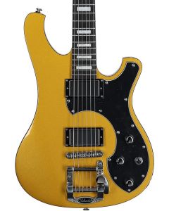 Schecter Stargazer-6 Electric Guitar. Vibrato Metallic Gold (MGLD).  TGF33