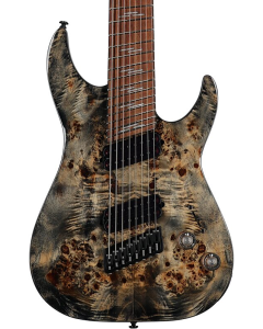 Schecter Omen Elite-8 Multiscale Electric Guitar. Charcoal.  TGF33
