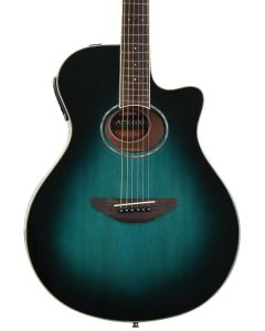 Yamaha APX600 OBB Acoustic-Electric Guitar - Oriental Blue Burst