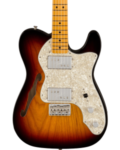 Fender American Vintage II 1972 Telecaster Electric Guitar Thinline. Maple Fingerboard, 3-Color Sunburst