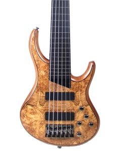 MTD KZ6EB Kingston Z6 6 String Electric Fretless Bass. Natural Gloss