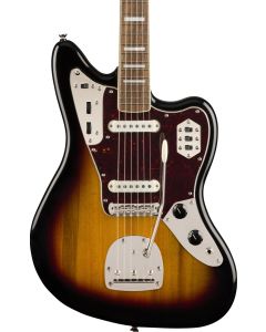 Squier Classic Vibe '70s Jaguar Electric Guitar. Laurel FB, 3-Color Sunburst