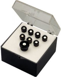 Martin Acoustic Bridge and end Pin Set, Black With Pearl Inlay 42