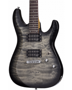 Schecter C-6 Plus Electric Guitar Charcoal Burst