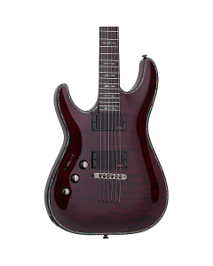 Schecter Hellraiser C-1 Electric Guitar. Left Handed Black Cherry.  TGF33