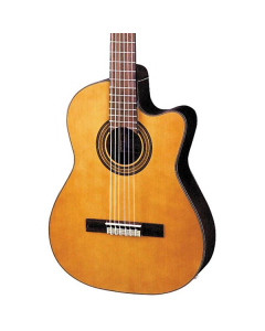 Ibanez GA Series GA6CE Classical Cutaway Acoustic-Electric Guitar Natural TGF33