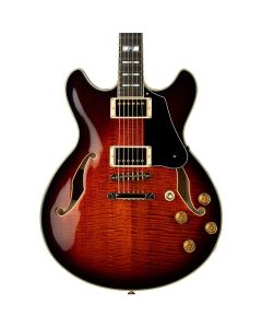 Ibanez JSM100 VT John Scofield Signature Electric Guitar. Vintage Sunburst with Case