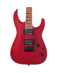 Jackson JS Series Dinky Arch Top JS24 DKAM Electric Guitar. Caramelized Maple Fingerboard, Red Stain
