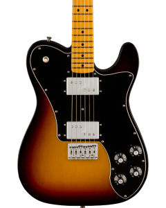Fender American Vintage II 1975 Telecaster Deluxe Electric Guitar. Maple Fingerboard, 3-Color Sunburst