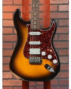 2006 Fender HSS Deluxe Power Stratocaster w/ Fishman Piezo Pickup 60th Anniversary Electric Guitar w/ ESP Hard Case