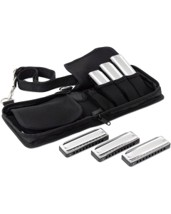 Suzuki MR-250-SN Bluesmaster Harmonica. Set of 6