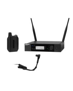 Shure GLXD14R+/B98-Z3 The GLX-D+ Dual Band Wireless Rack System features the precision-crafted BETA 98H/C flexible Gooseneck microphone