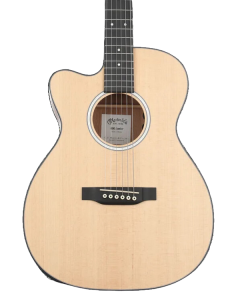 Martin 000C Jr-10EL Acoustic Electric Guitar. Left Handed Satin,Sit/Sap w/GB