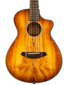 Breedlove Pursuit Exotic Companion Prairie Burst CE Acoustic Electric Guitar. Myrtlewood-Myrtlewood