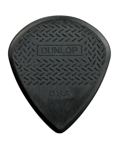 Dunlop 471P3S Nylon Max-Grip Jazz III Guitar Picks - Black "Stiffo" (6-pack)