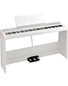 Korg B2SPWH Digital Piano Package With Stand White TGF11