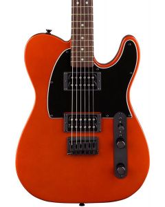 Squier Affinity Telecaster HH Electric Guitar with Matching Headstock Metallic Orange