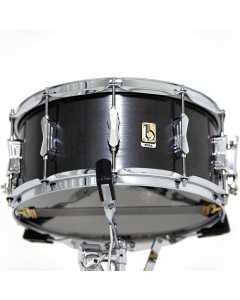 British Drum Co. TAL-14-65-SN Nicko McBrain Signature Series Talisman Steel Snare.  6.5" x 14"
