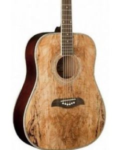 Oscar Schmidt OG1SM 3/4 Size Acoustic Guitar. Spalted Maple