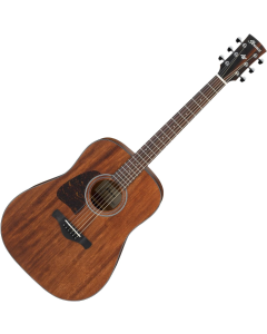 Ibanez AW54 LOPN Left Handed Acoustic Guitar. Open Pore Natural