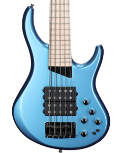 MTD Kingston Super 5 Electric Bass. GlossN/ASuper Blue (Metallic Gloss Finish)Maple Fingerboard. MTD MM/MM. Active